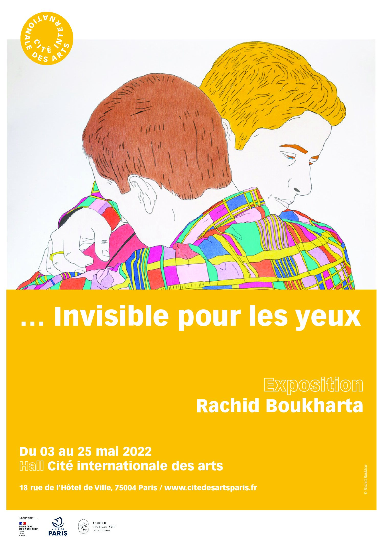 Invisible pour les yeux – 03.05 au 25.05.22 – Cité Internationale des Arts de Paris